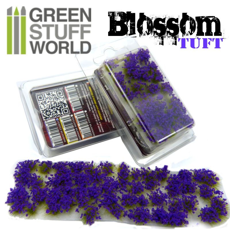 Green Stuff World: Blossom Tufts Purple