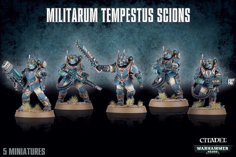 Astra Militarum: Militarum Tempestus Scions/Militarum Tempestus Scions Command Squad