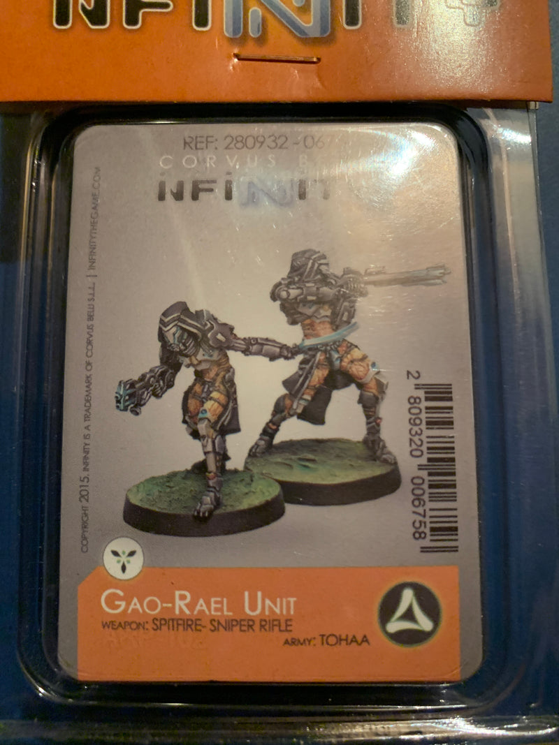 Tohaa: Gao-Rael Unit (Spitfire, Sniper Rifle)