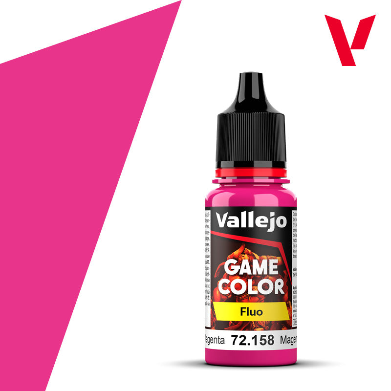Vallejo Game Color Fluo: Fluorescent Magenta