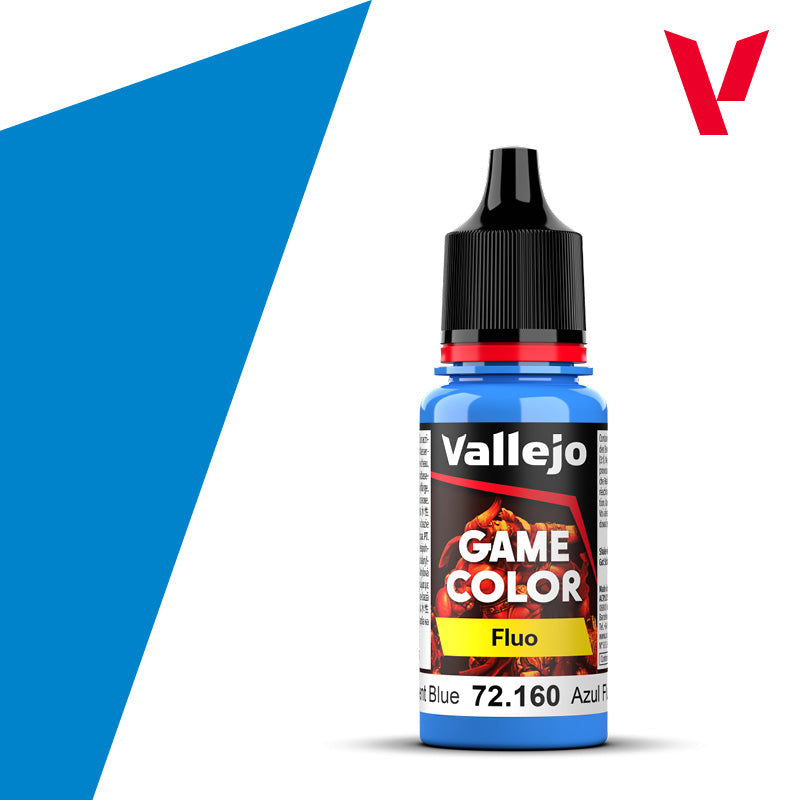 Vallejo Game Color Fluo: Fluorescent Blue