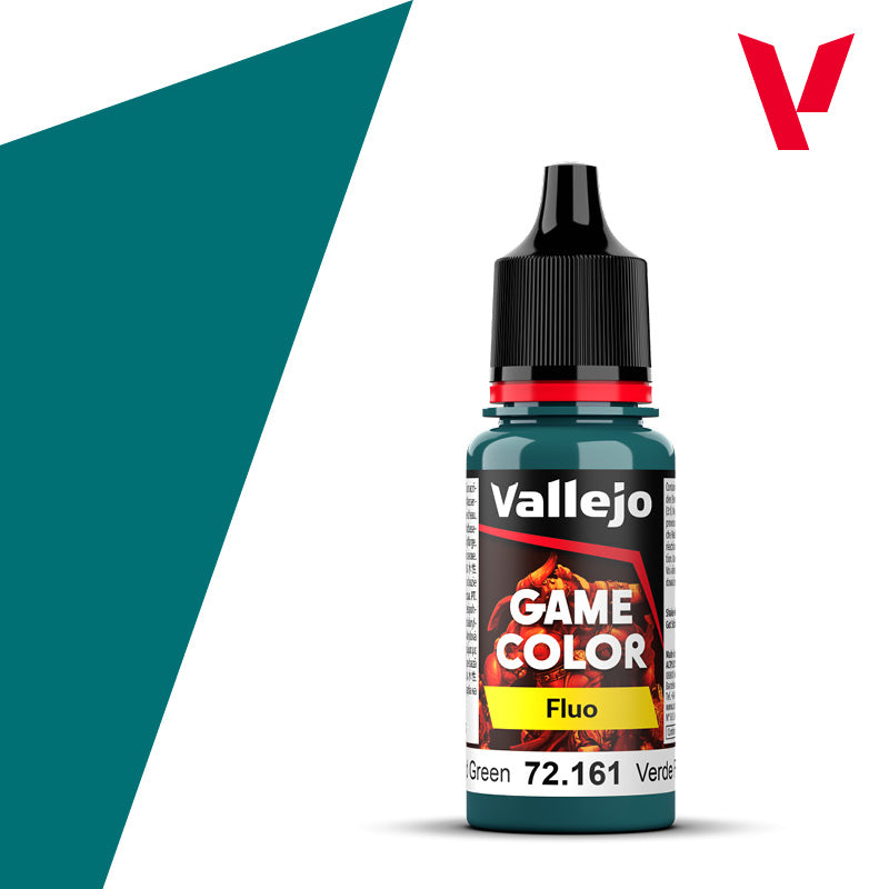 Vallejo Game Color Fluo: Fluorescent Cold Green