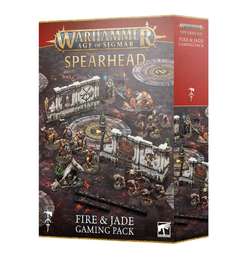 Warhammer Age of Sigmar: Spearhead Fire & Jade Gaming Pack