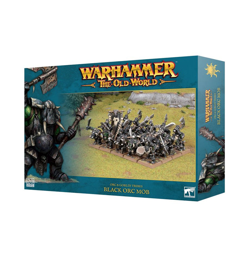 Warhammer The Old World: Orc & Goblin Tribes Black Orc Mob