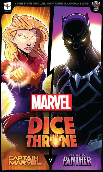 Dice Throne Marvel  Captain Marvel/Black Panther