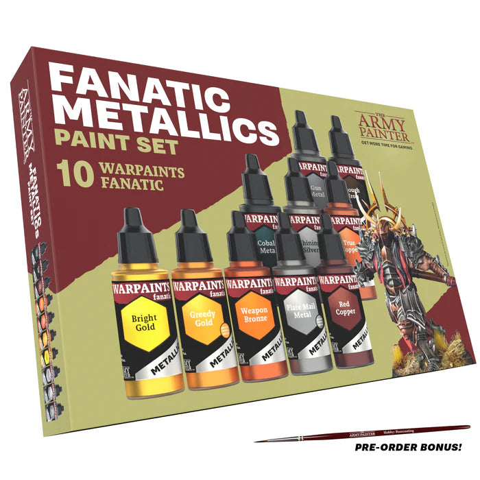 Warpaints Paint Set: Fanatic Metallics