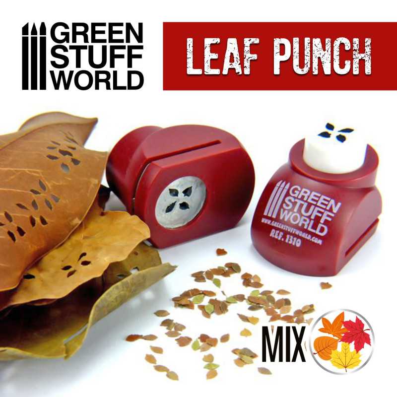 Green Stuff World: Leaf Punch Red