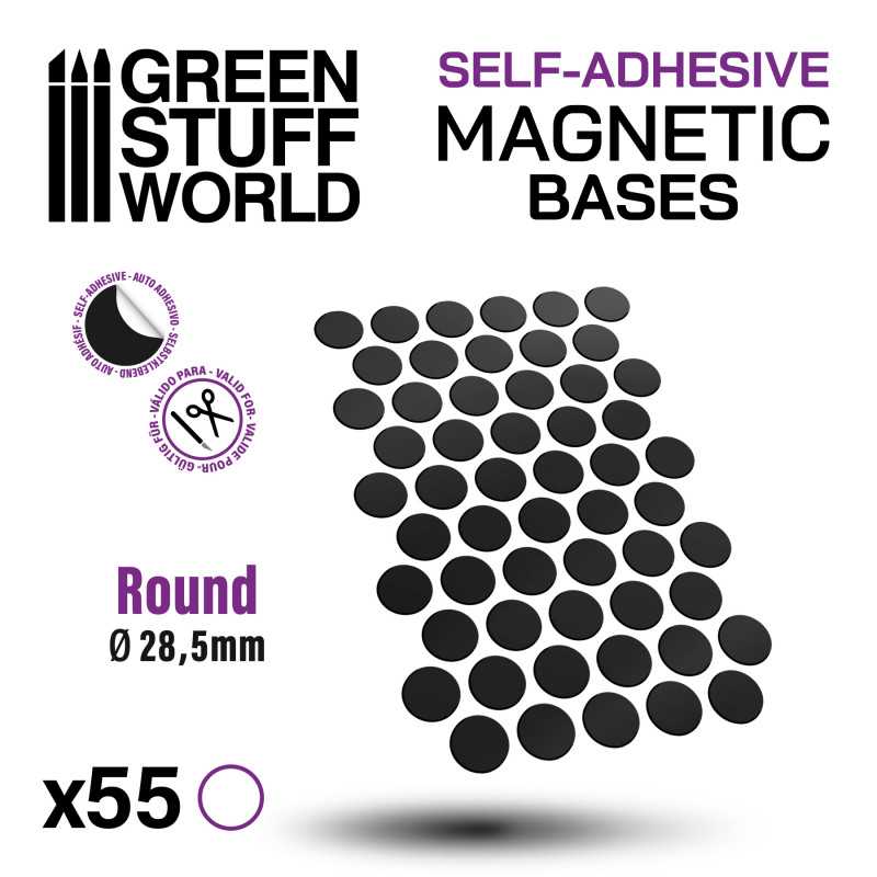 Green Stuff World: Self Adhesive Magnetic Foil Stickers 28.5mm