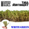 Green Stuff World: Tall Shrubbery White Green