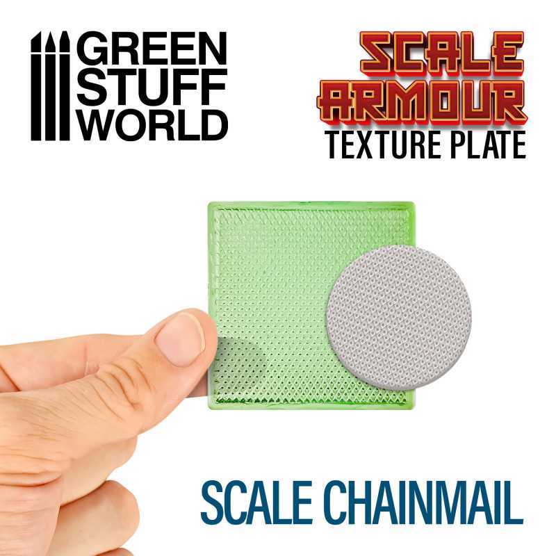 Green Stuff World: Scalemail Texture Plate