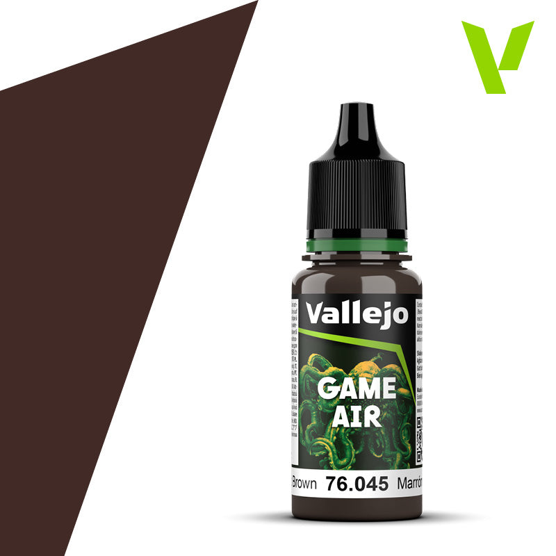 Vallejo Game Air: Charred Brown