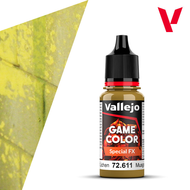 Vallejo Game Color Special FX: Moss and Lichen