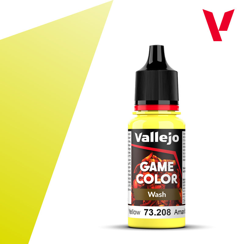 Vallejo Game Color: Yellow Wash