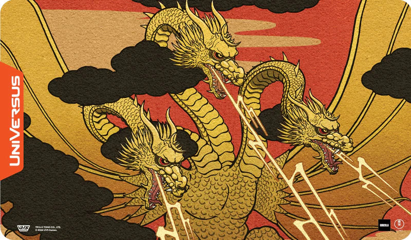 Godzilla Playmat King Ghidorah