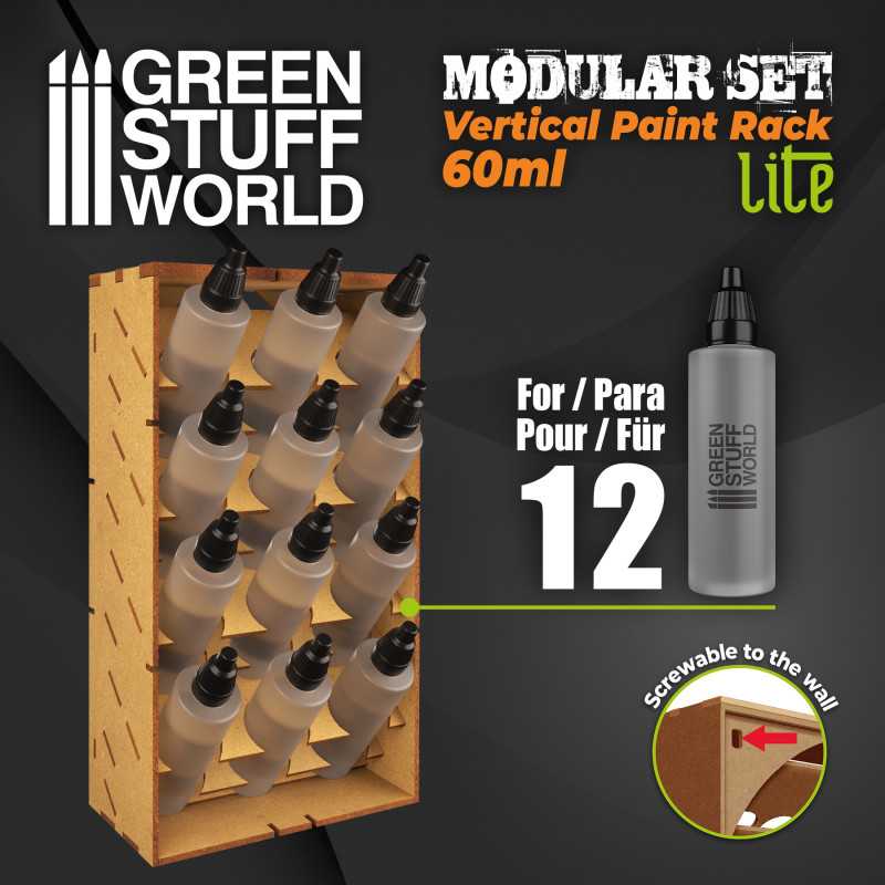 Green Stuff World: Vertical Paint Rack Lite 60ml