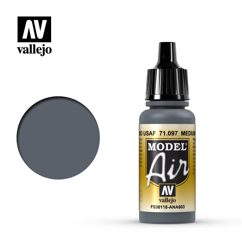 Vallejo Model Air: Base Gray