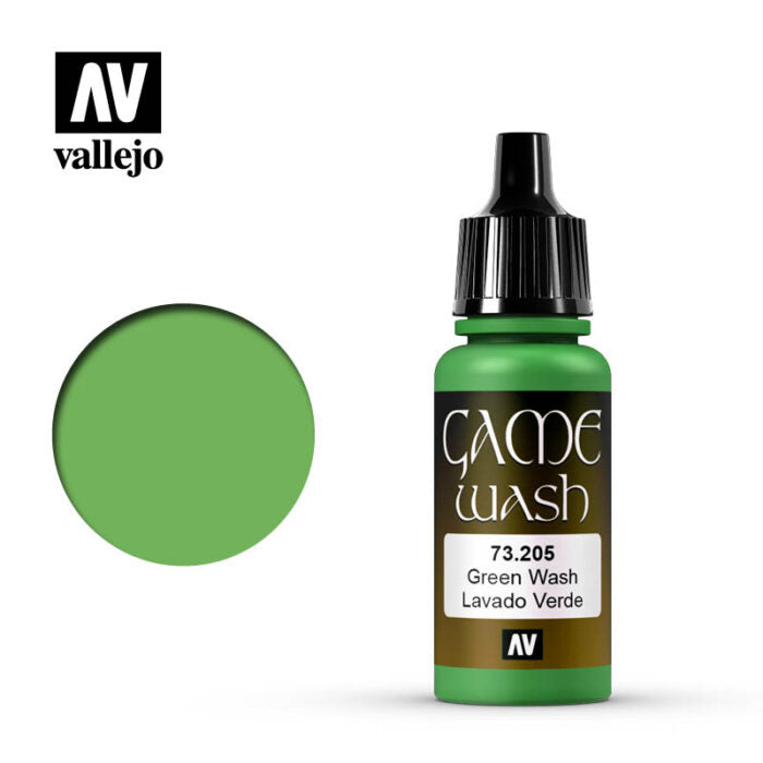Vallejo Game Color: Green Wash