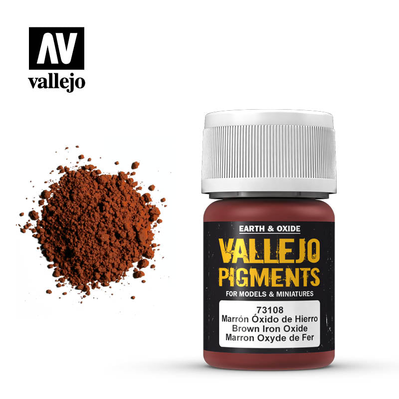 Vallejo Pigments Brown Iron Oxide