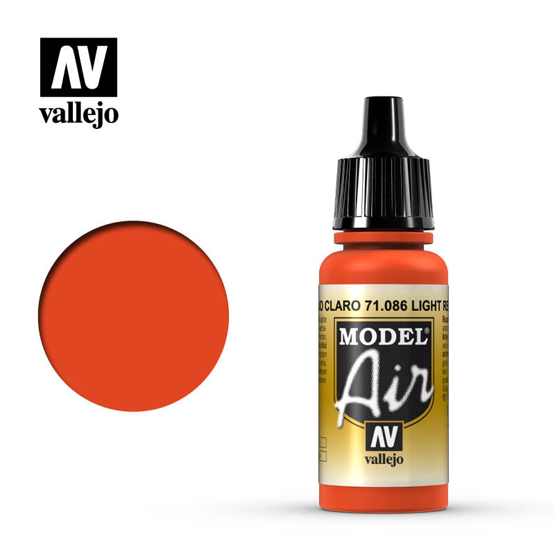 Vallejo Model Air: Light Red
