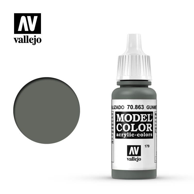 Vallejo Model Color: Gunmetal Grey