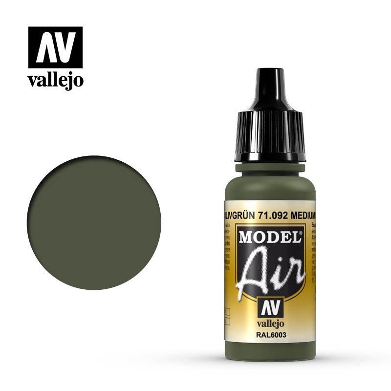 Vallejo Model Air: Medium Green