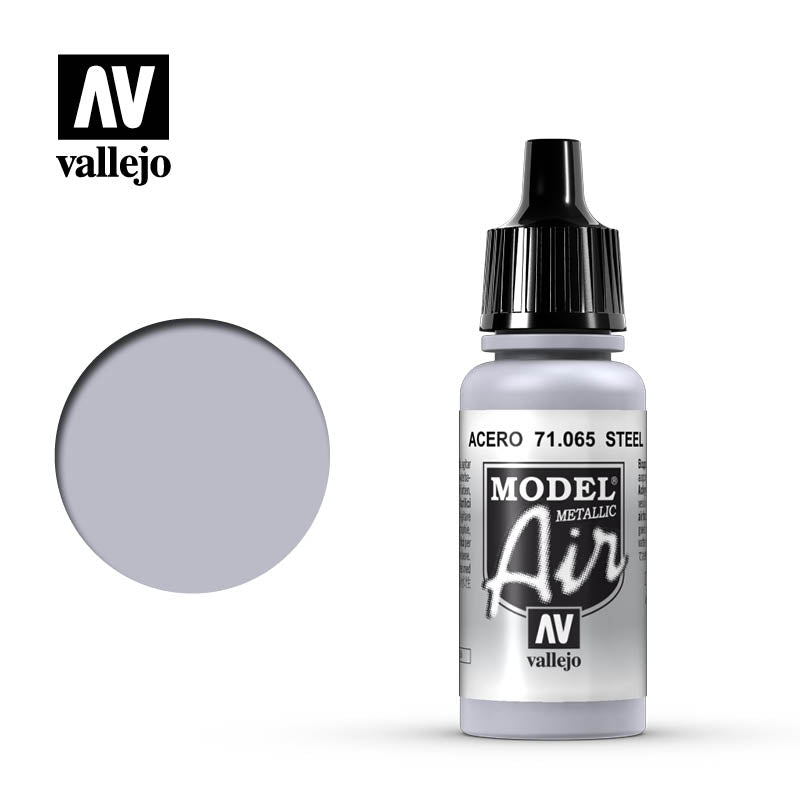 Vallejo Model Air: Steel (Metallic)