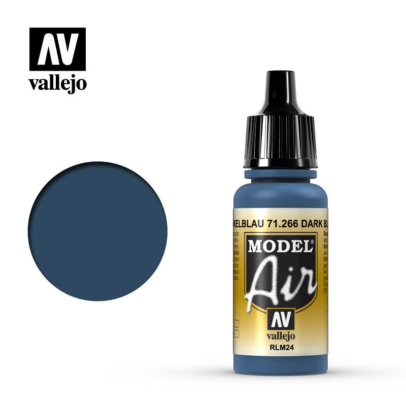 Vallejo Model Air: Dark Blue RLM24