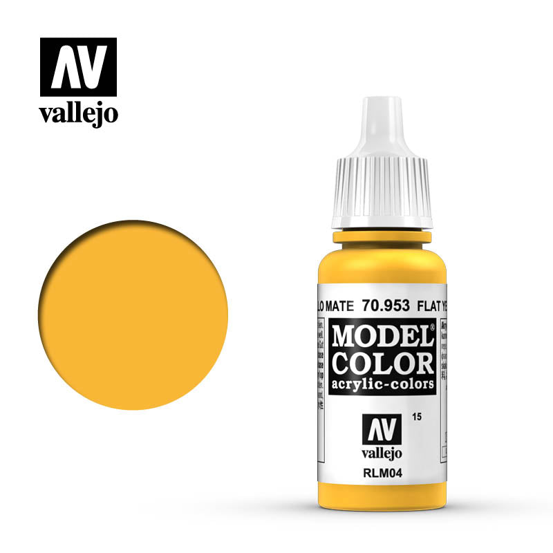 Vallejo Model Color: Flat Yellow