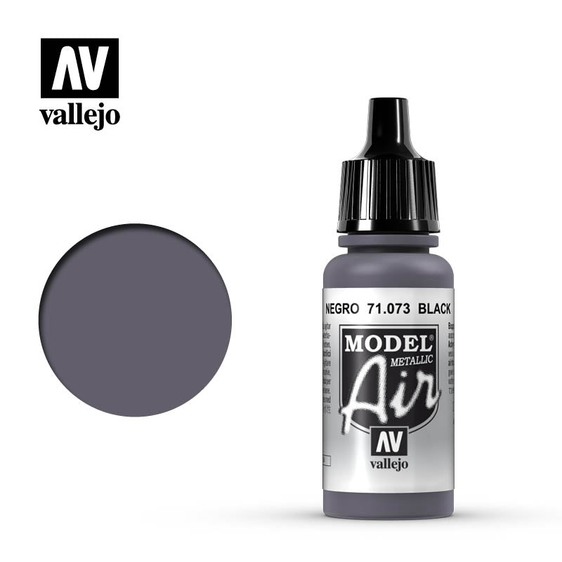 Vallejo Model Air: Black (Metallic)