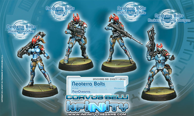 PanOceania: Neoterra Bolts