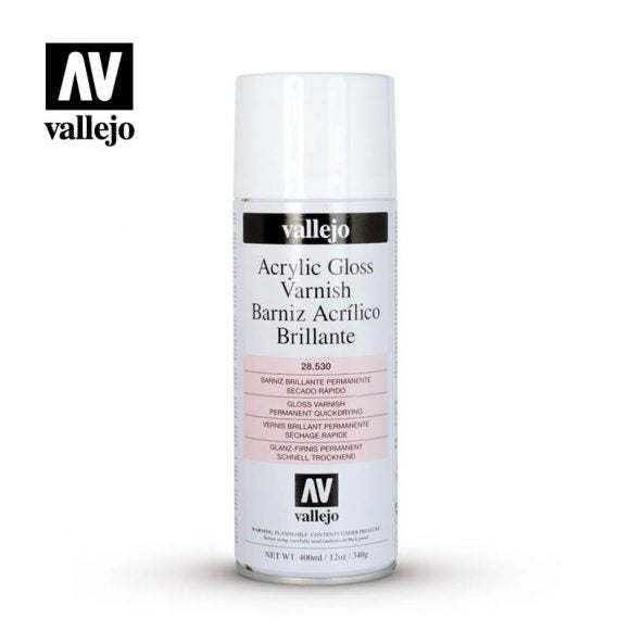 Vallejo Acrylic Gloss Spray Varnish