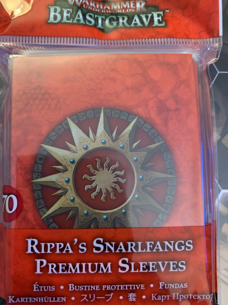 Warhammer Underworlds: Rippa’s Snarlfangs Sleeves