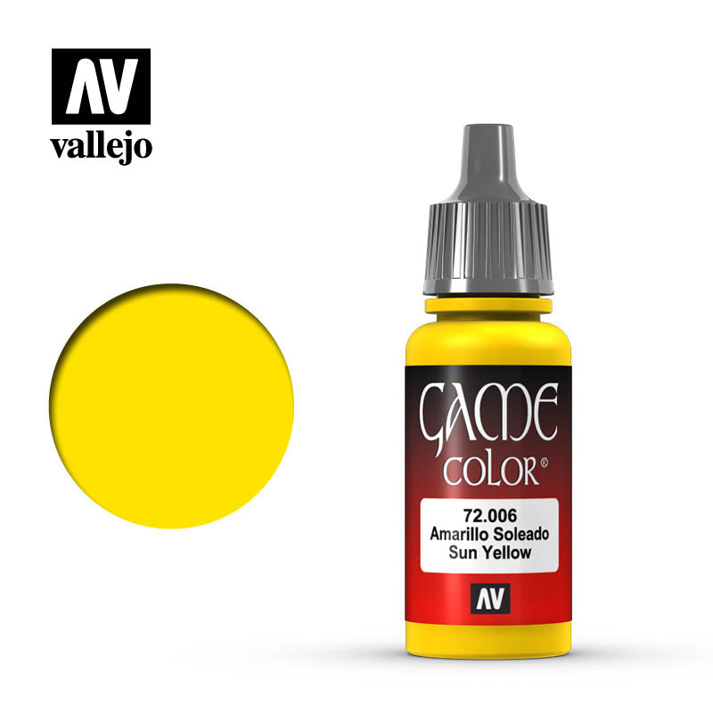Vallejo Game Color: Sun Yellow