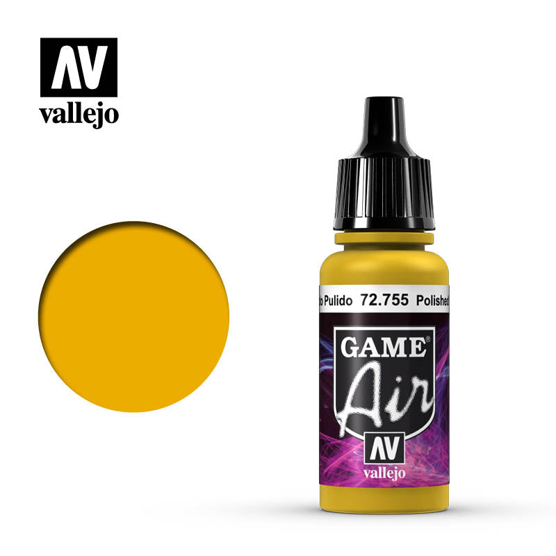 Vallejo Game Air: Polished Gold