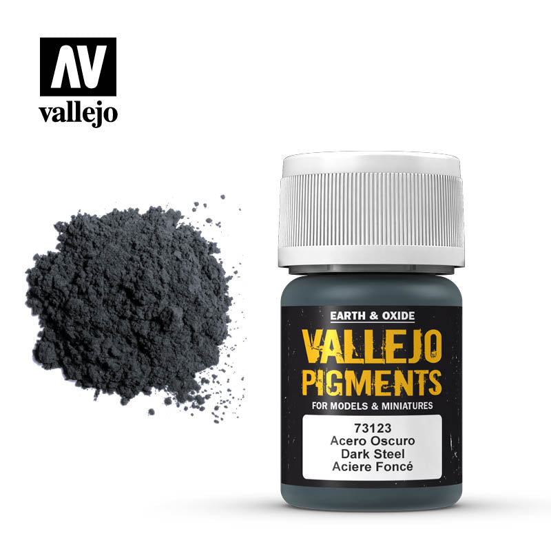 Vallejo Pigments Dark Steel