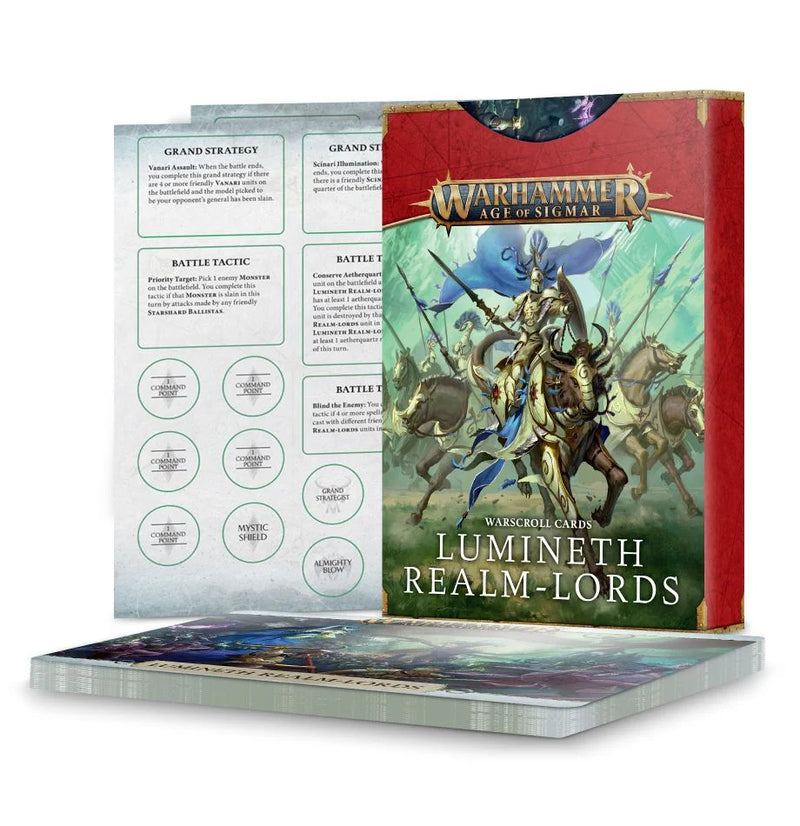 Lumineth Realm-Lords:  Warscroll Cards