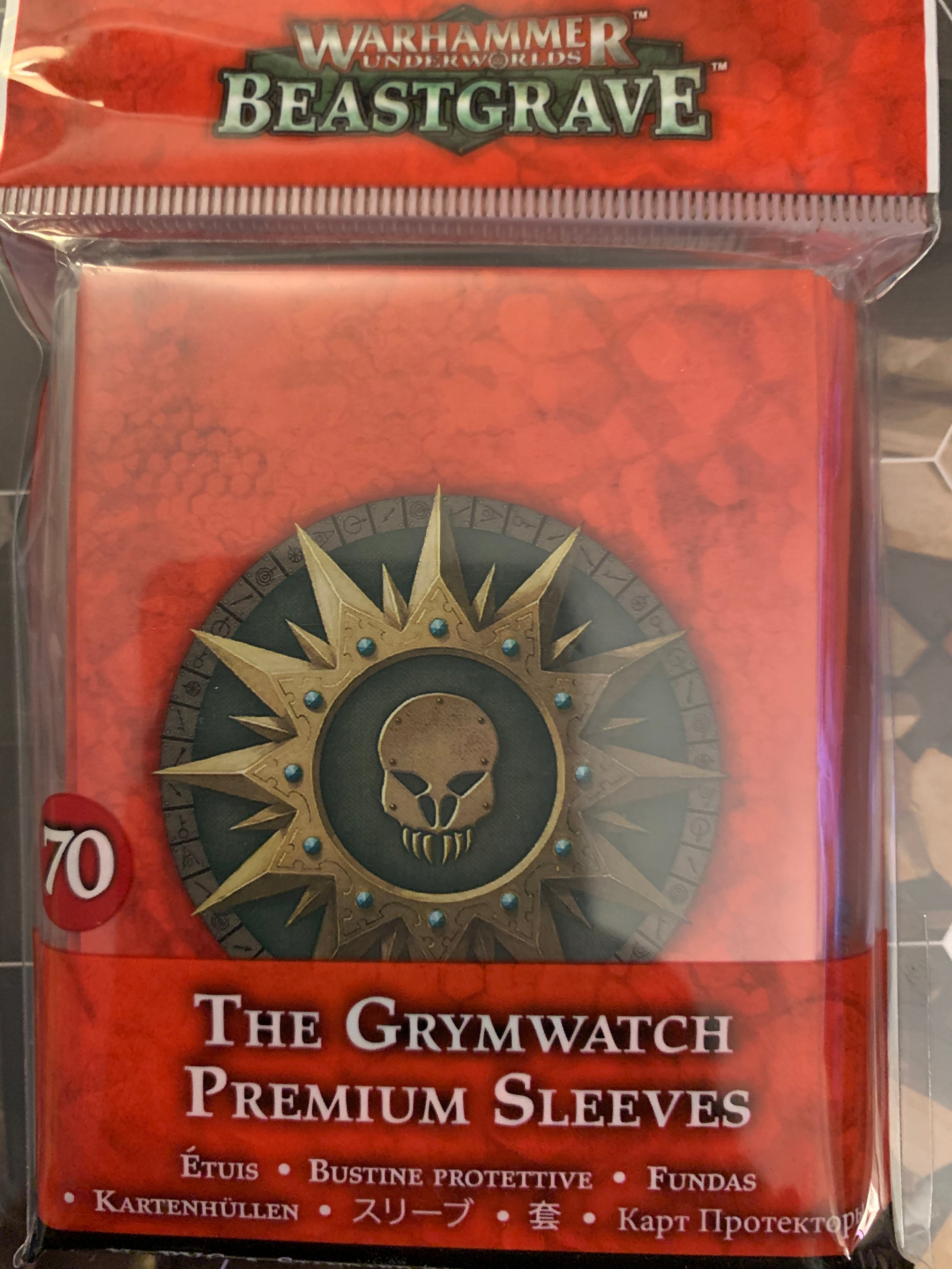 Warhammer Underworlds: The Grymwatch Sleeves X Planet Games Warhammer Underworlds: The Grymwatch Sleeves X Planet Games