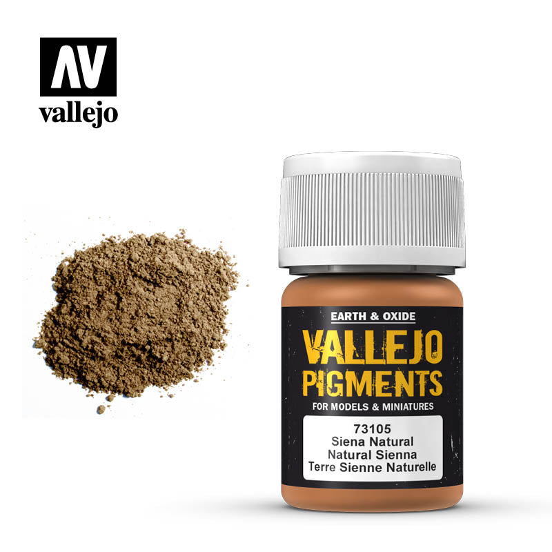 Vallejo Pigments Natural Sienna