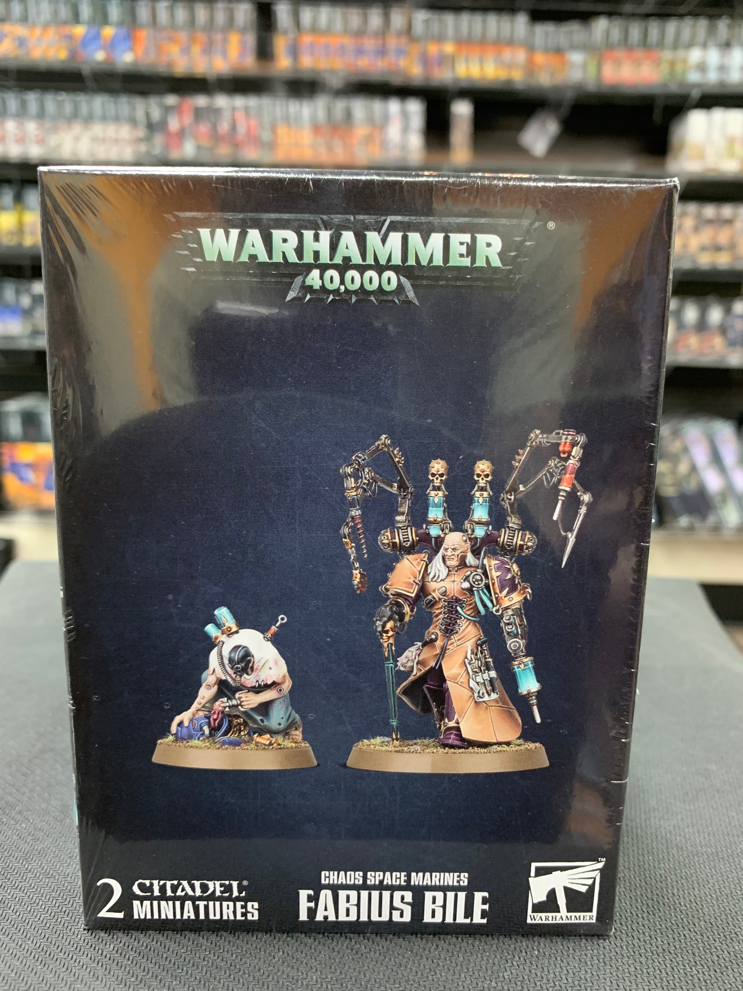 WARHAMMER 40K CHAOS Space Marines Fabius Bile EUR 141,00 - DE WARHAMMER 40K CHAOS Space Marines Fabius Bile EUR 141,00 - DE