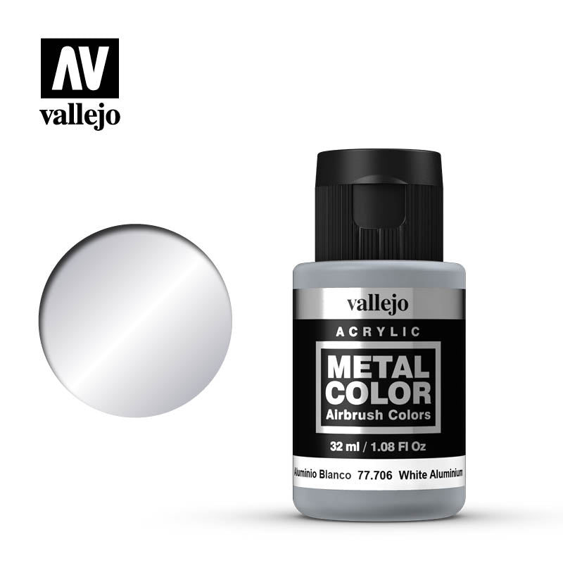 Vallejo Metal Color: White Aluminium