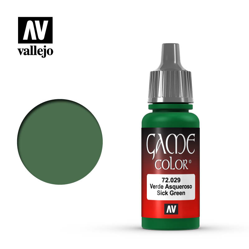 Vallejo Game Color: Sick Green