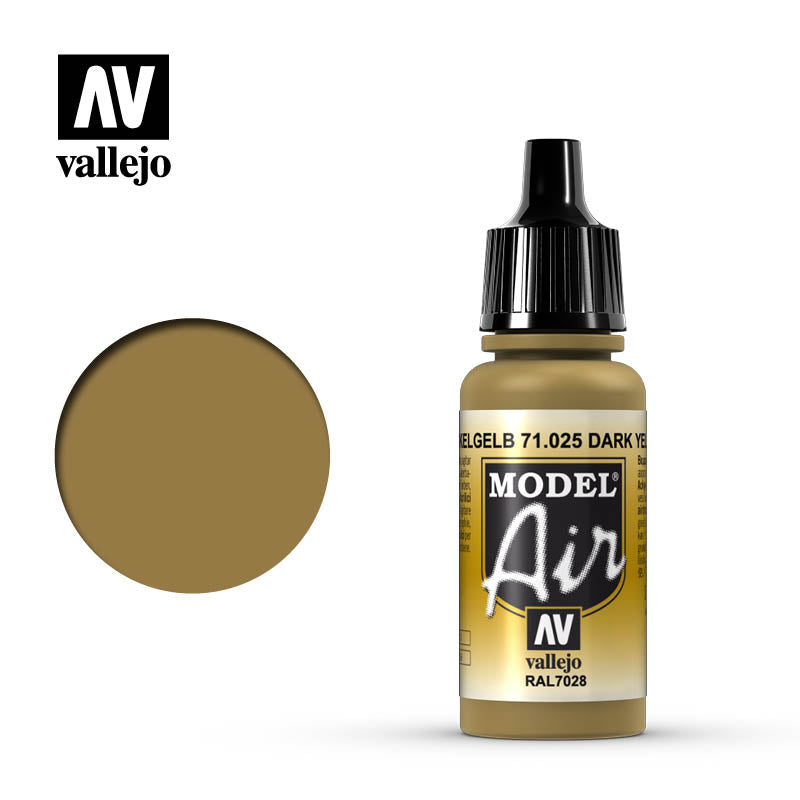 Vallejo Model Air: Dark Yellow