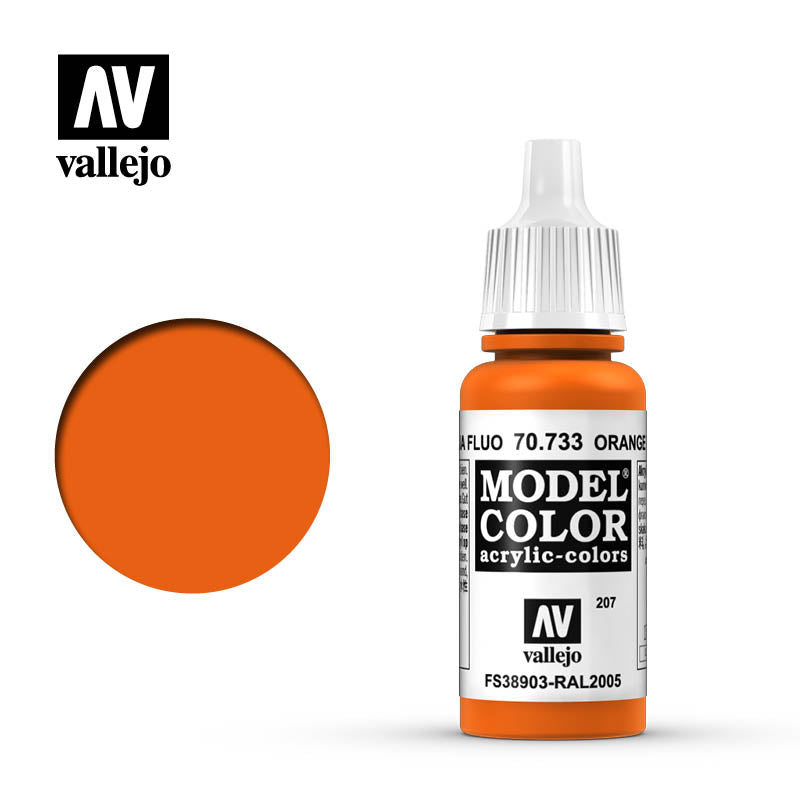 Vallejo Model Color: Fluorescent Orange