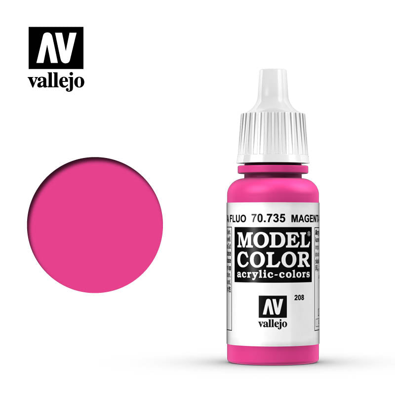 Vallejo Model Color: Fluorescent Magenta