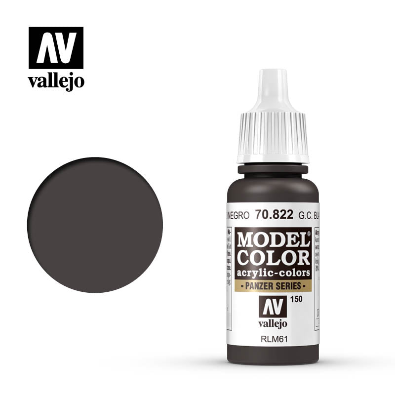 Vallejo Model Color: German Camouflage Black Brown