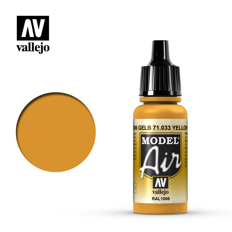 Vallejo Model Air: Yellow Ochre