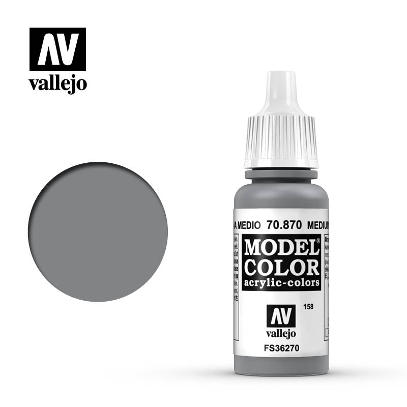 Vallejo Model Color: Medium Sea Grey