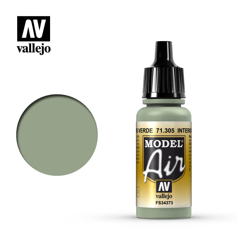 Vallejo Model Air: Interior Grey Green