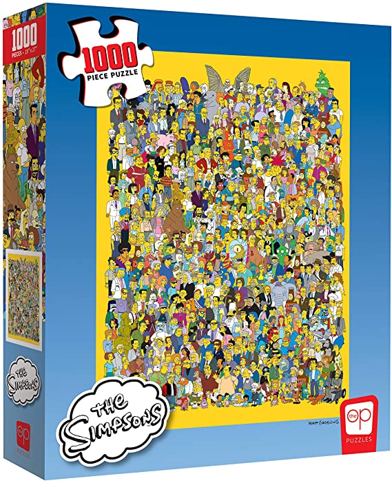 The Simpsons Snapshots 1000 Piece Puzzle