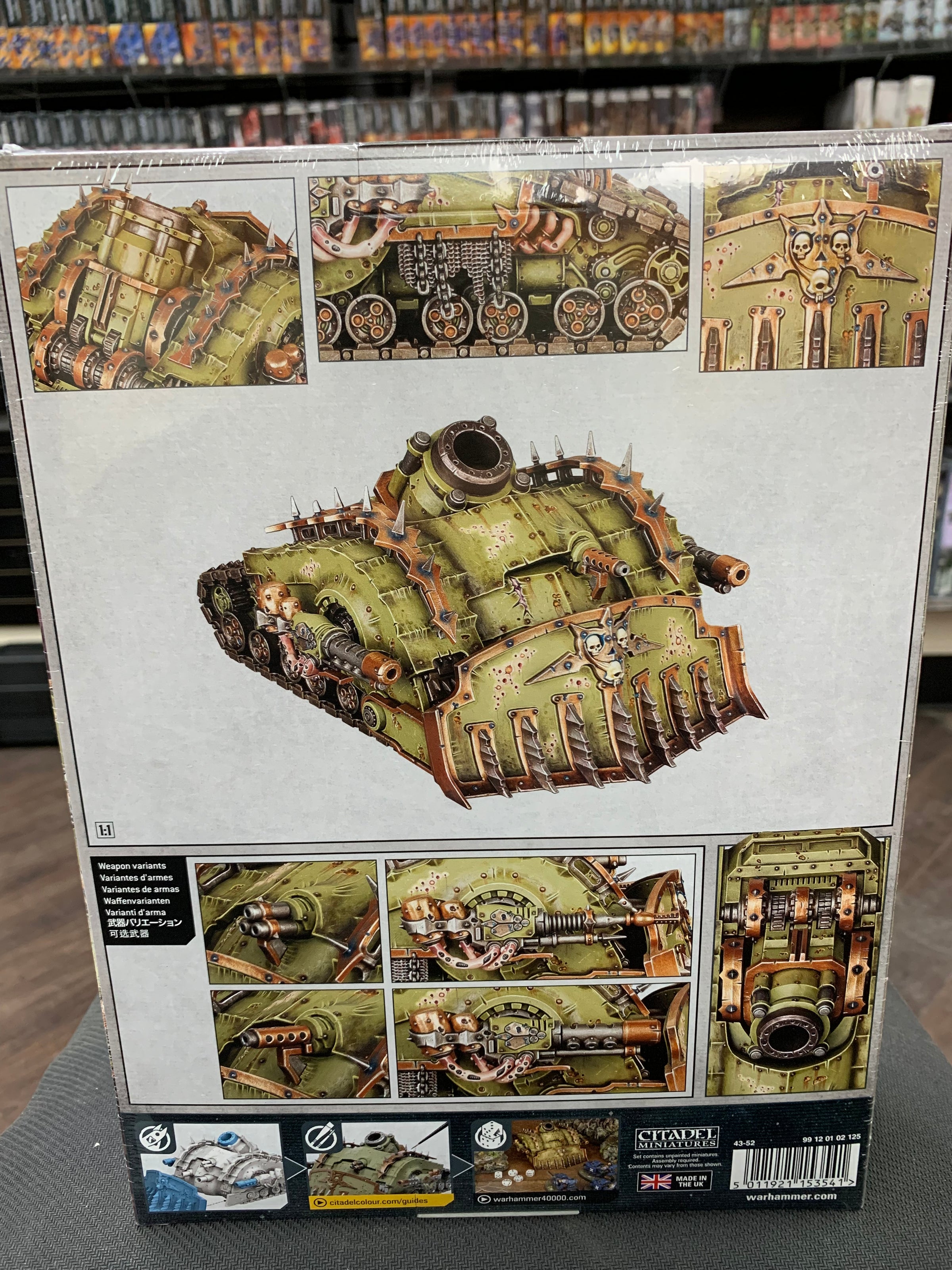 Death Guard: Plagueburst Crawler - Brädspel Death Guard: Plagueburst Crawler - Brädspel